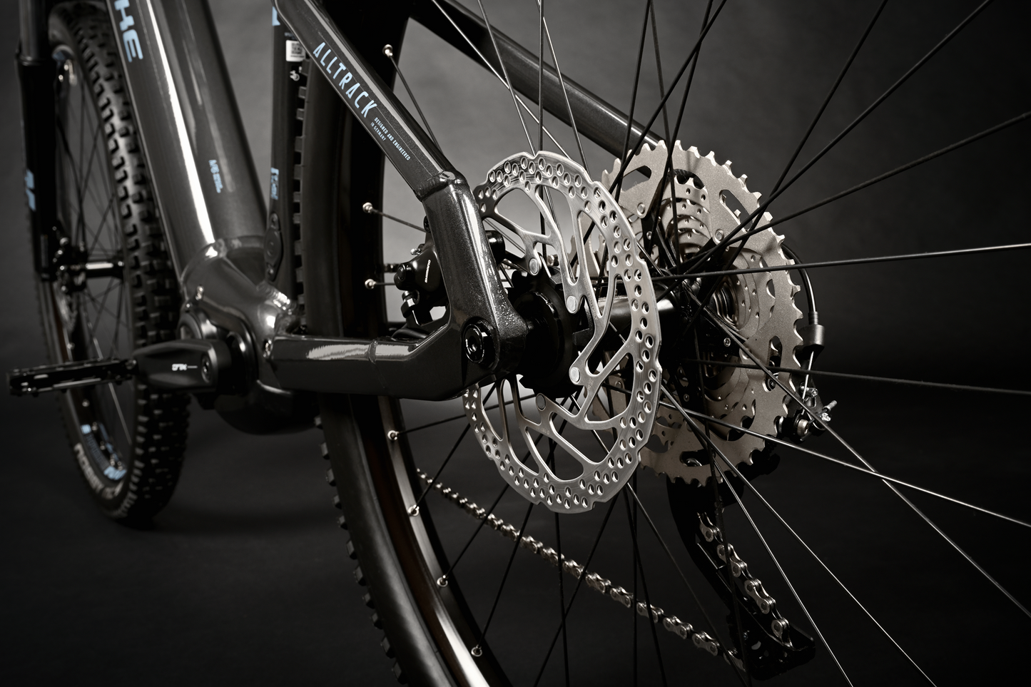 HAIBIKE ALLTRACK 5 eMTB BIKE 2023 ANTHRACITE/SLATE GLOSS