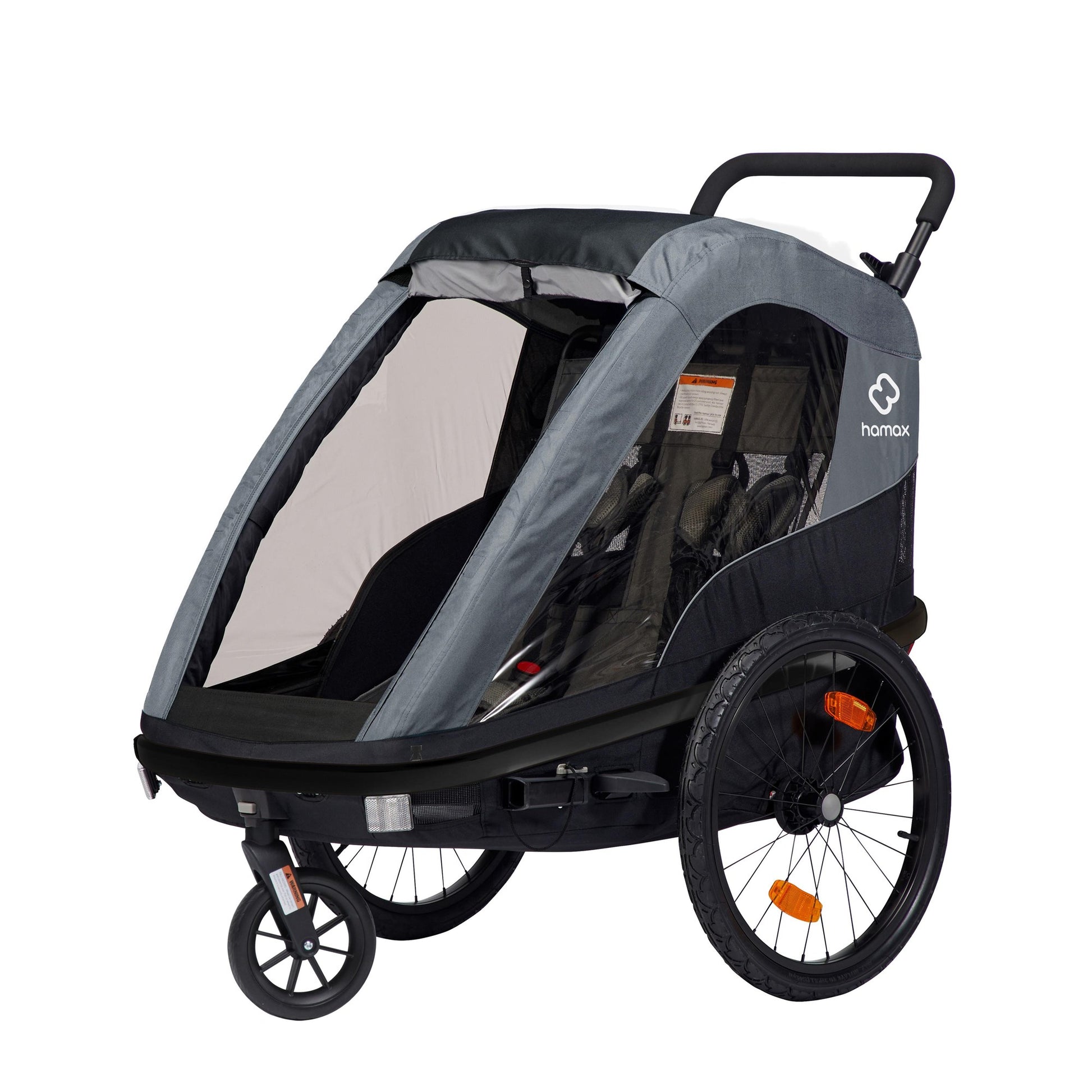 HAMAX AVENIDA TWIN CHILD BIKE TRAILER