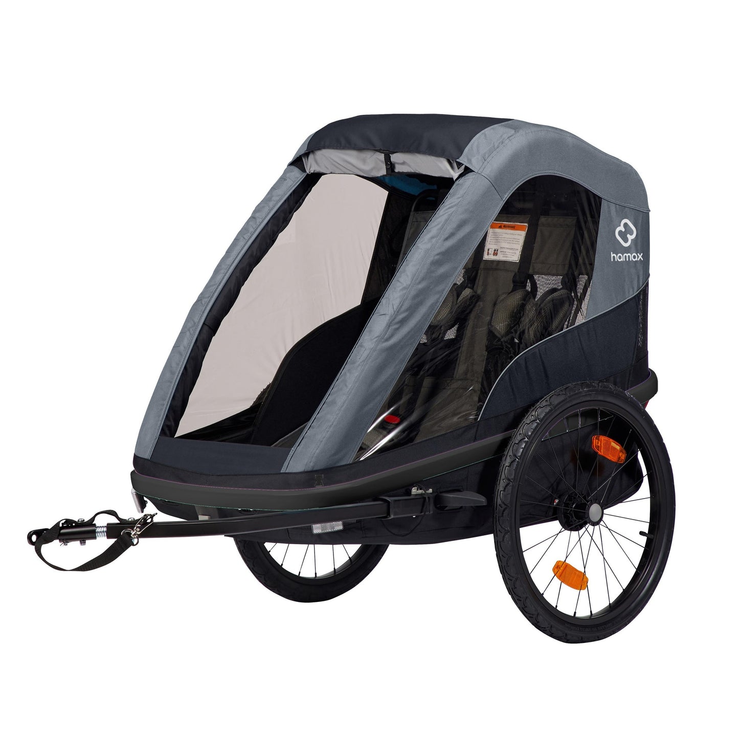 HAMAX AVENIDA TWIN CHILD BIKE TRAILER