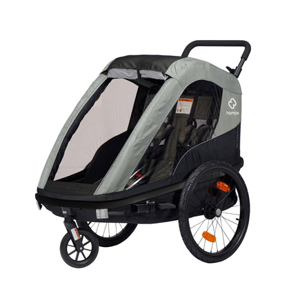 HAMAX AVENIDA TWIN CHILD BIKE TRAILER