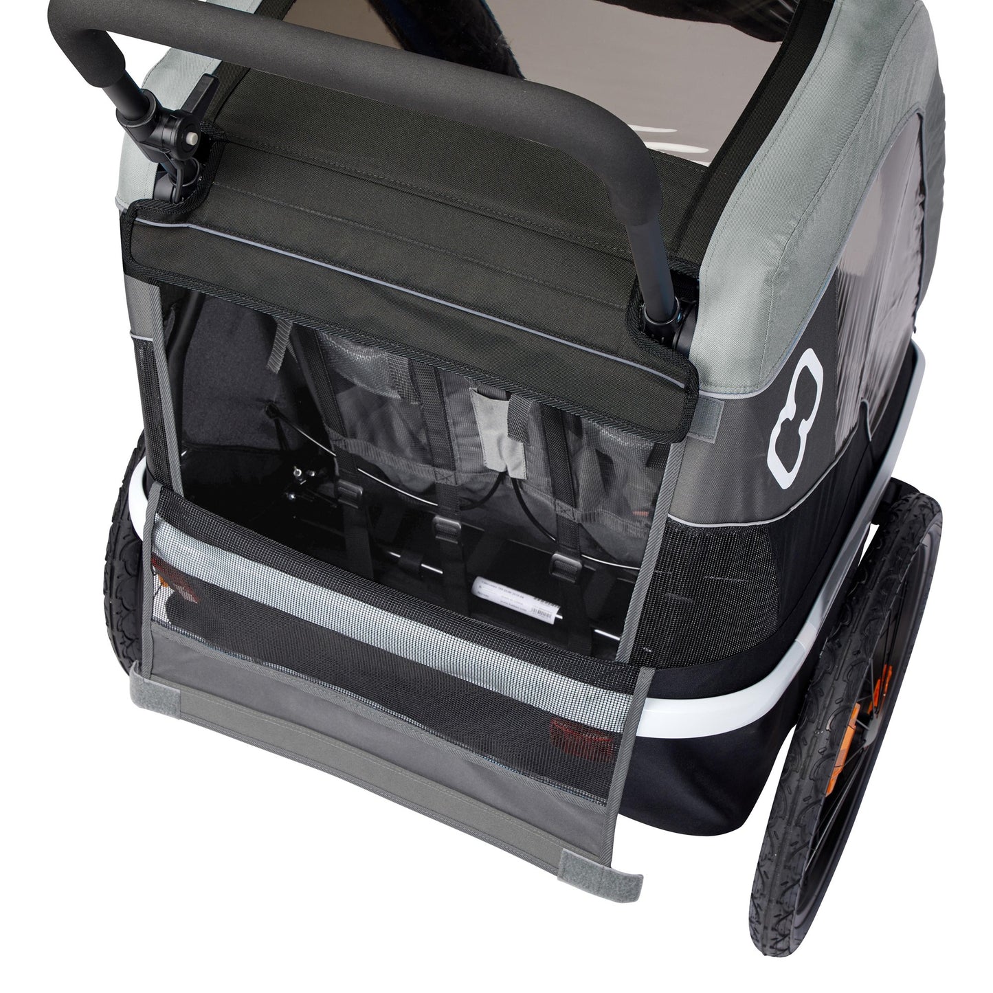 HAMAX AVENIDA TWIN CHILD BIKE TRAILER