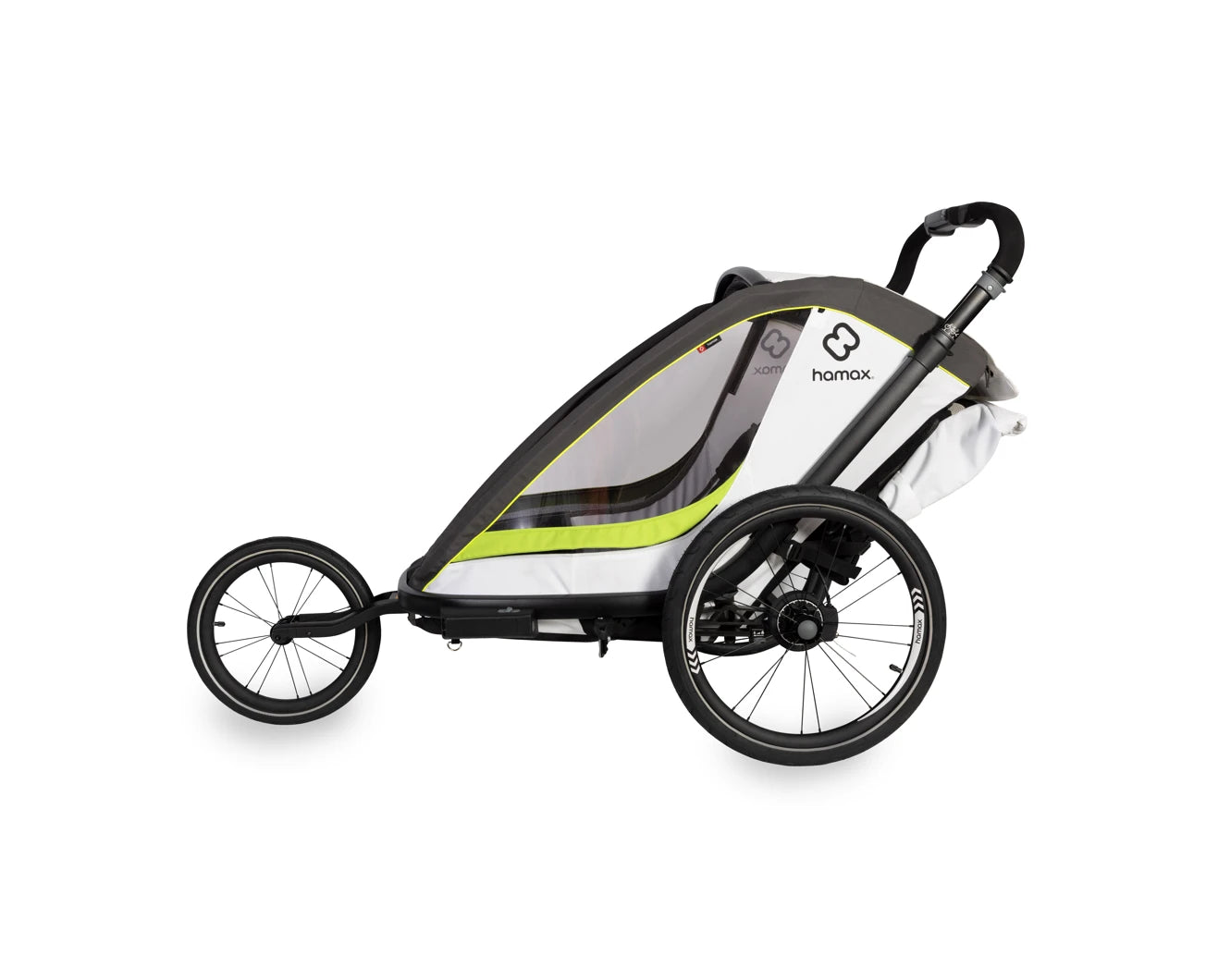 HAMAX BREEZE TWO SEATER CHILD BIKE TRAILER
