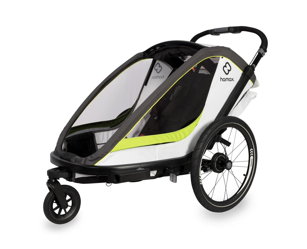 HAMAX BREEZE SINGLE SEAT CHILD BIKE TRAILER