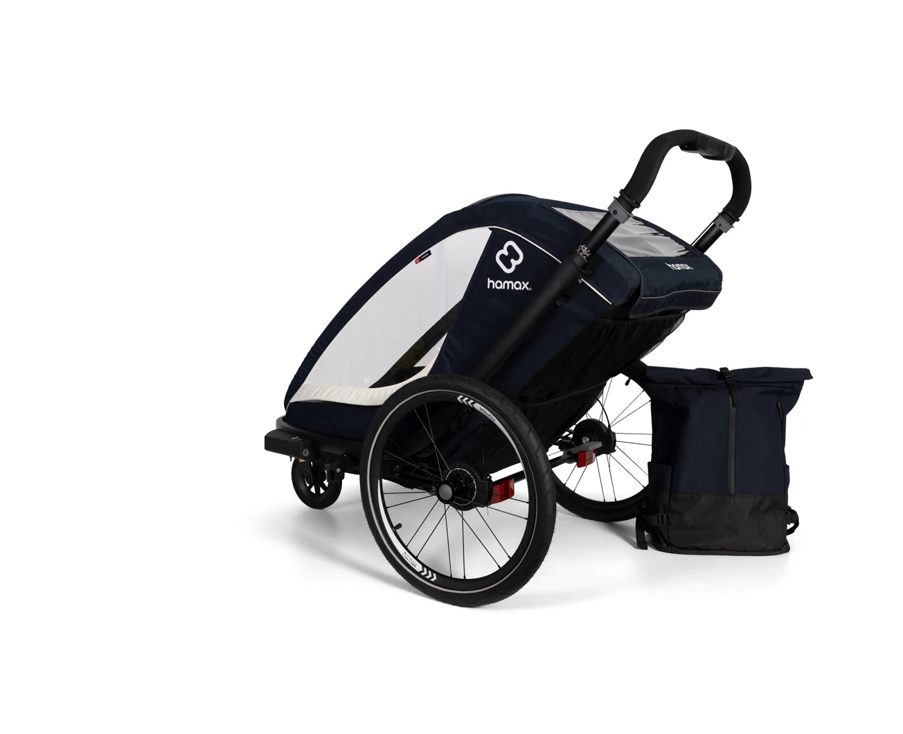 HAMAX BREEZE SINGLE SEAT CHILD BIKE TRAILER