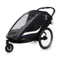 HAMAX BREEZE TWO SEATER CHILD BIKE TRAILER