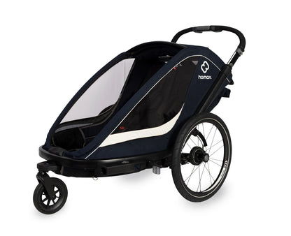 HAMAX BREEZE TWO SEATER CHILD BIKE TRAILER