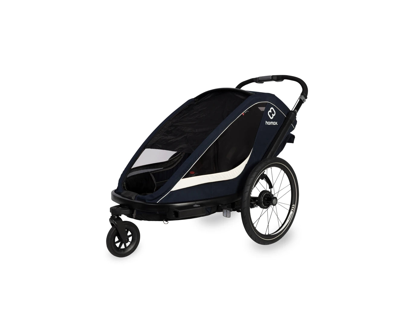 HAMAX BREEZE SINGLE SEAT CHILD BIKE TRAILER