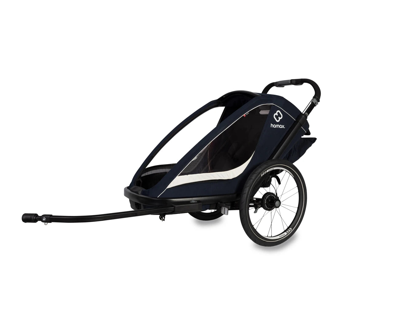 HAMAX BREEZE SINGLE SEAT CHILD BIKE TRAILER