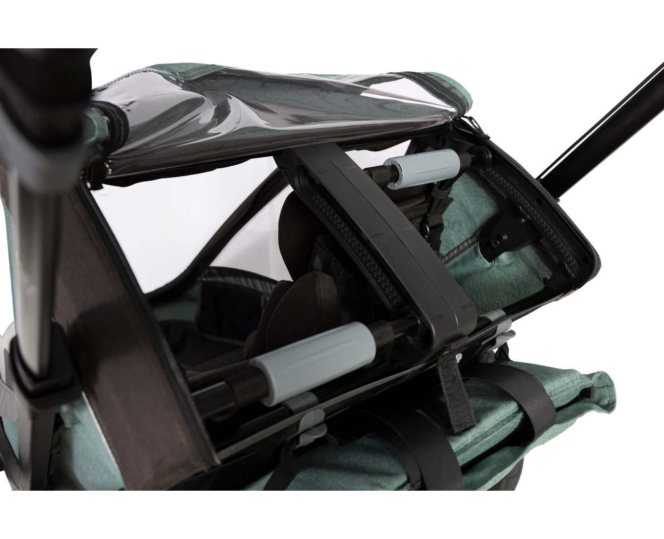 HAMAX COCOON TWO SEATER CHILD BIKE TRAILER