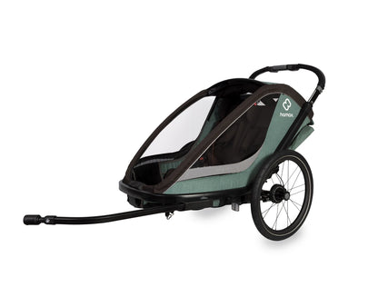 HAMAX COCOON TWO SEATER CHILD BIKE TRAILER