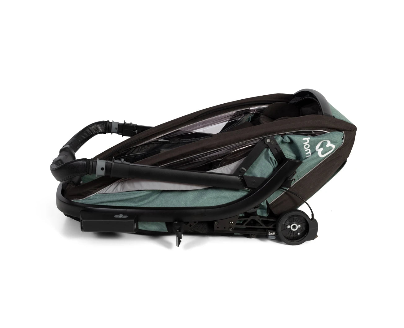 HAMAX COCOON TWO SEATER CHILD BIKE TRAILER