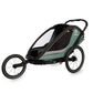 HAMAX COCOON TWO SEATER CHILD BIKE TRAILER