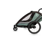 HAMAX COCOON TWO SEATER CHILD BIKE TRAILER