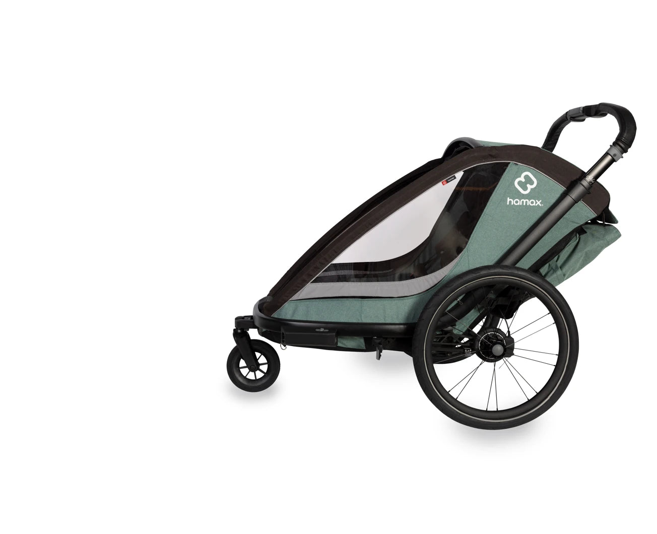HAMAX COCOON TWO SEATER CHILD BIKE TRAILER