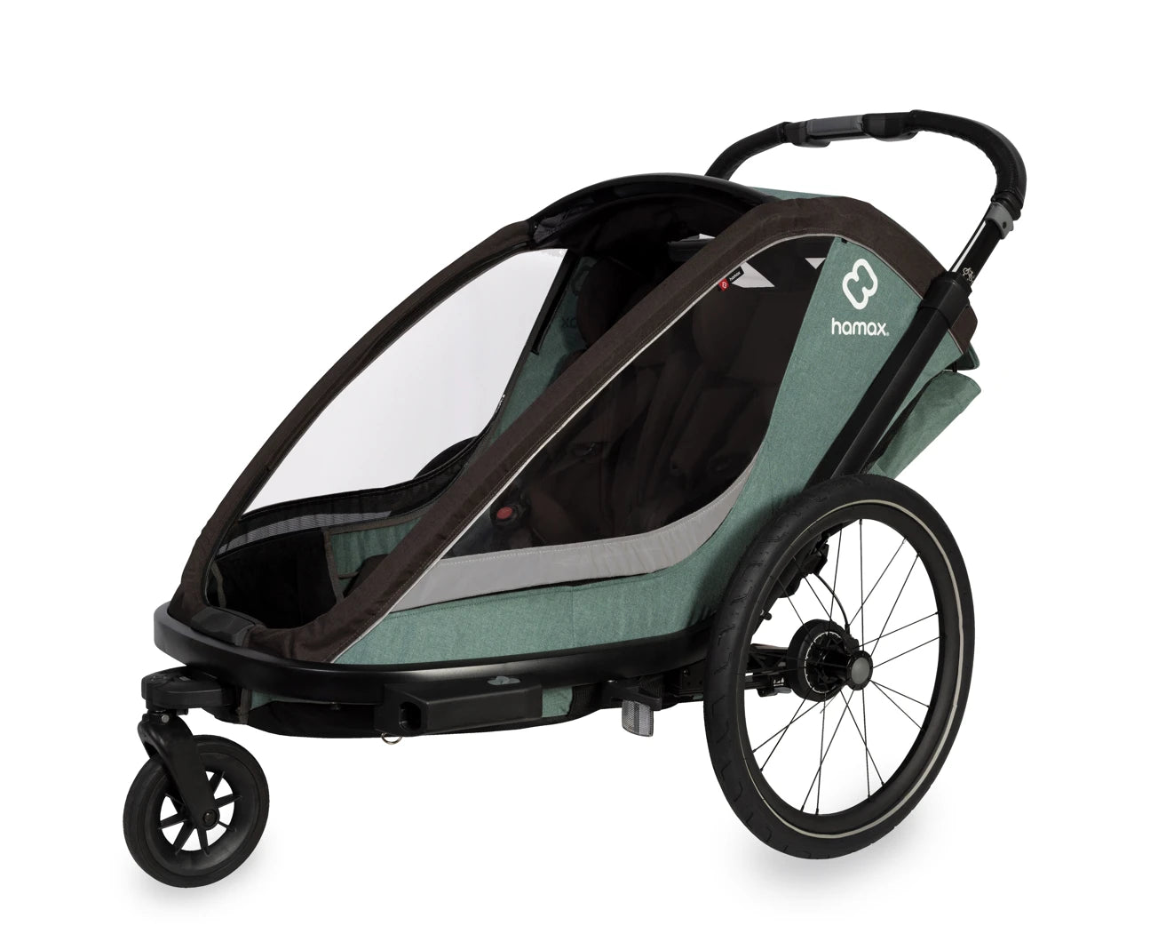 HAMAX COCOON SINGLE SEAT CHILD BIKE TRAILER