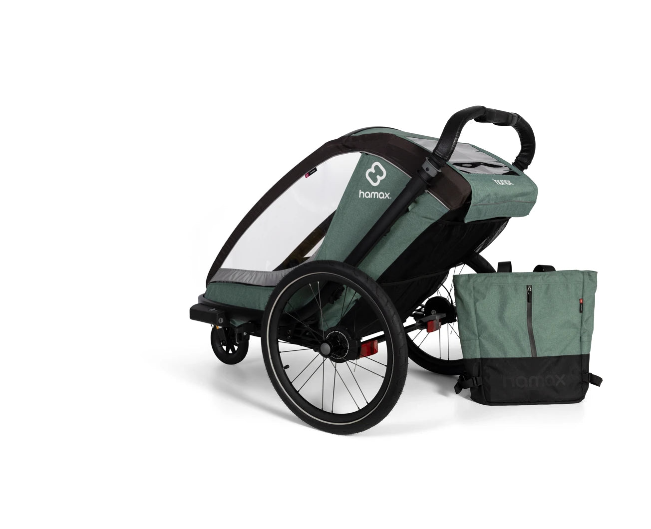 HAMAX COCOON SINGLE SEAT CHILD BIKE TRAILER