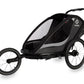 HAMAX COCOON TWO SEATER CHILD BIKE TRAILER