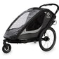 HAMAX COCOON TWO SEATER CHILD BIKE TRAILER