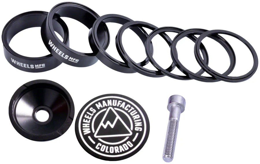 WHEELS MANUFACTURING PRO STACKRIGHT HEADSET SPACER KIT