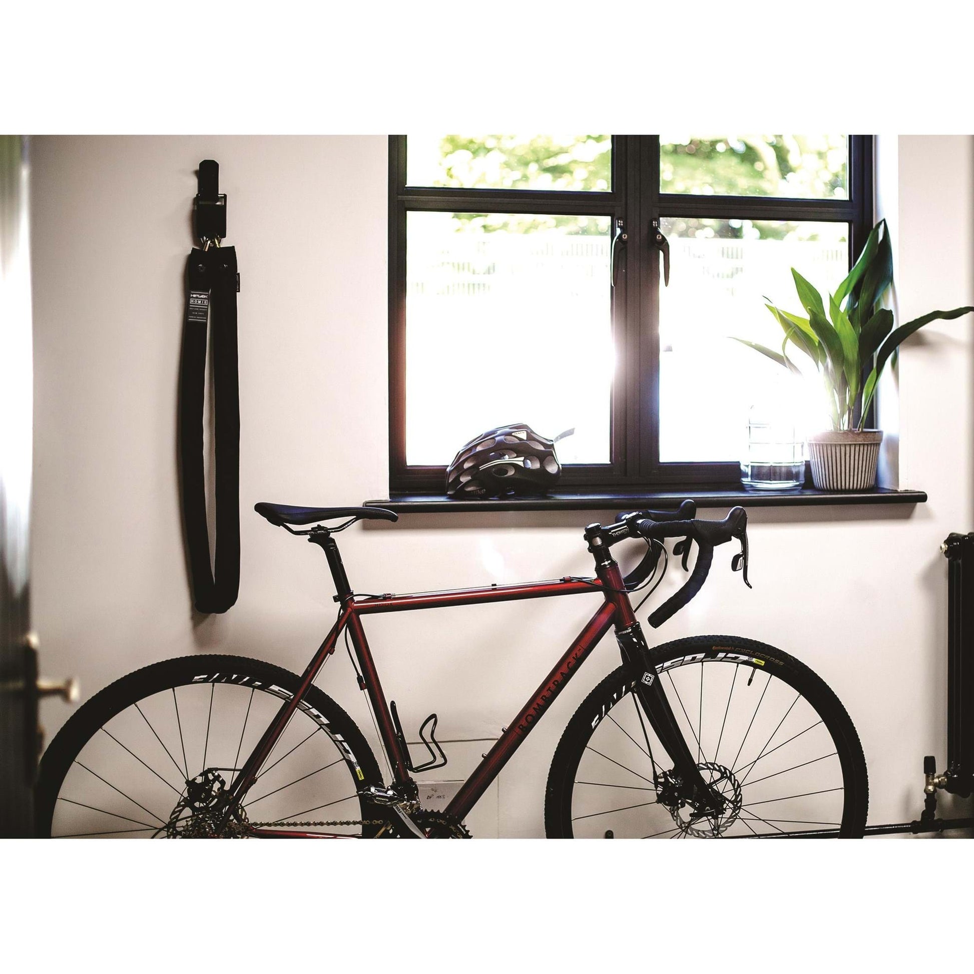 HIPLOK HOME SILVER CHAIN LOCK FOR SEVERAL BIKES 8mx120cm