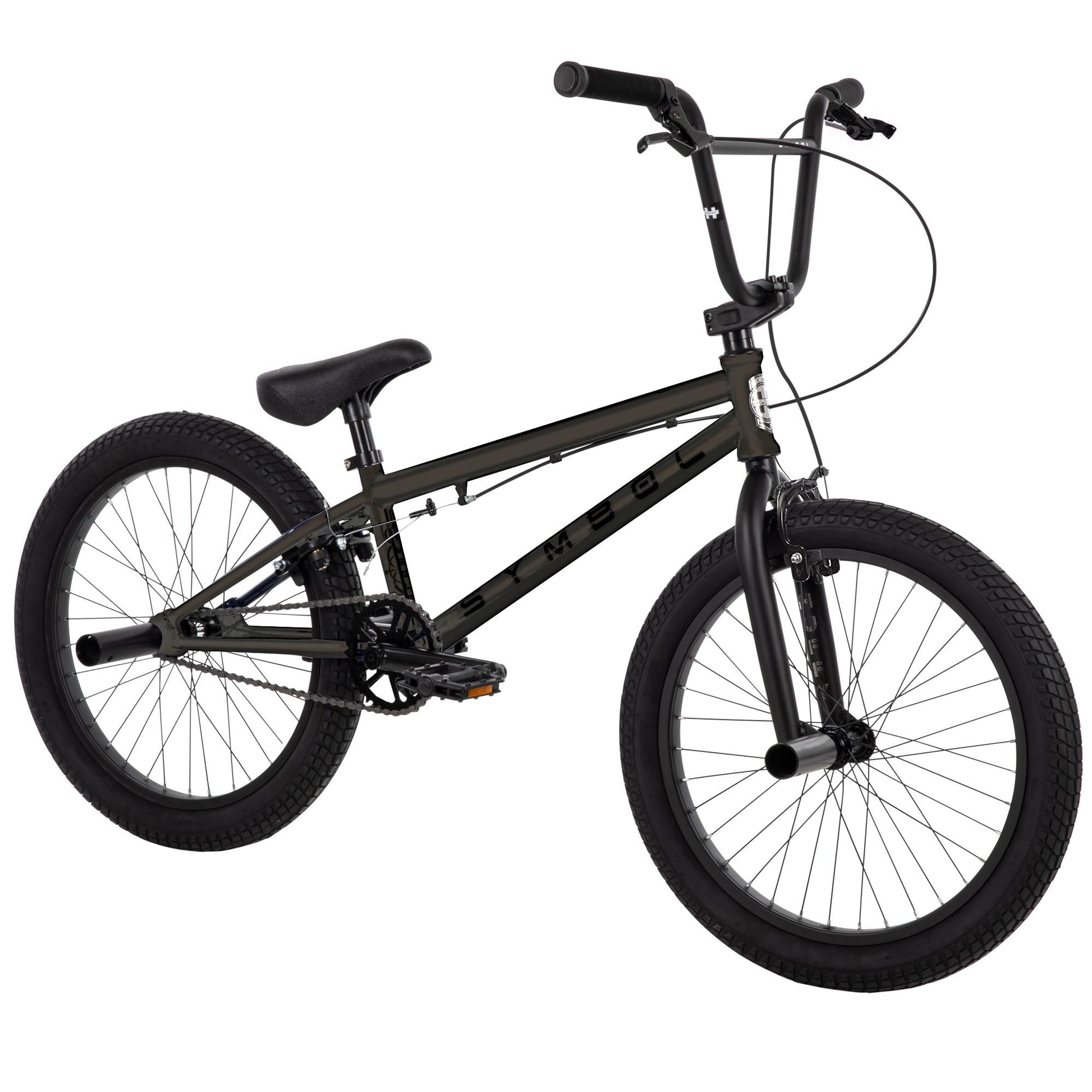 HUFFY SYMBOL FREESTYLE 20" BMX BIKE CHARCOAL SILVER