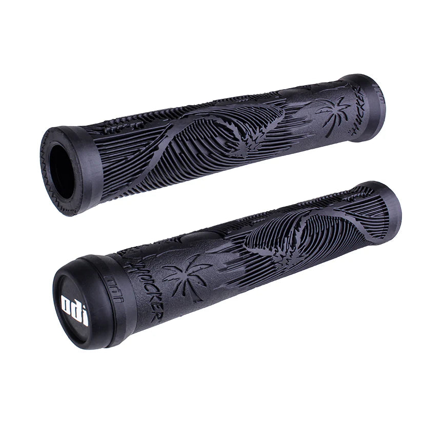 ODI FLANGELESS "HUCKER" SIGNATURE BMX GRIPS