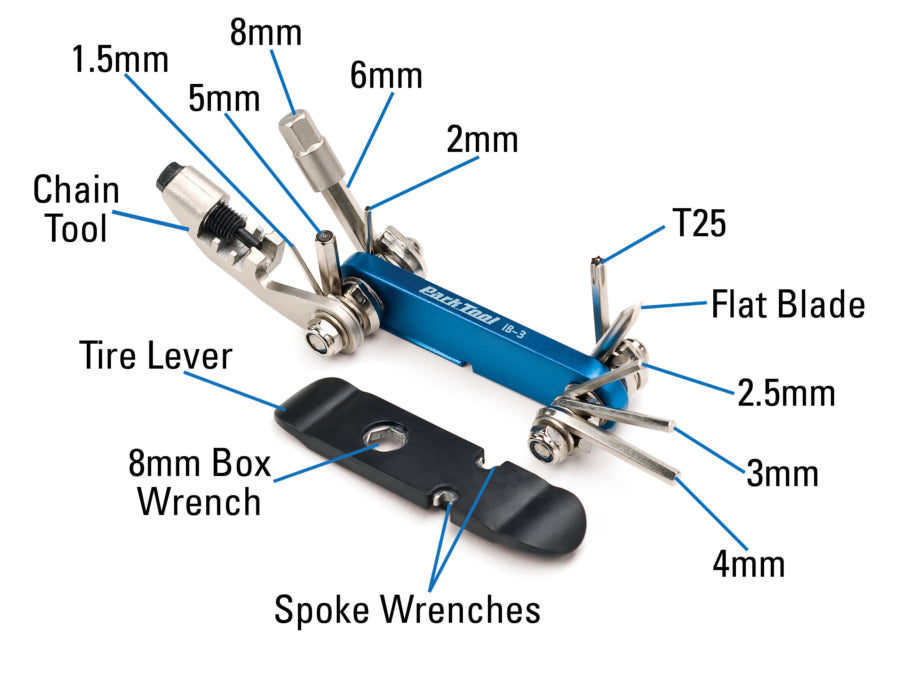 PARK TOOL IB-3 I-BEAM MULTI TOOL