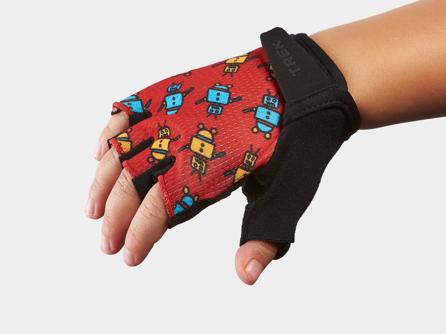 TREK KIDS' UNISEX BIKE GLOVE RED