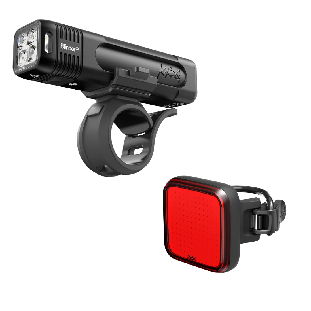 KNOG BLINDER 700 & BLINDER SQUARE REAR BIKE LIGHT SET