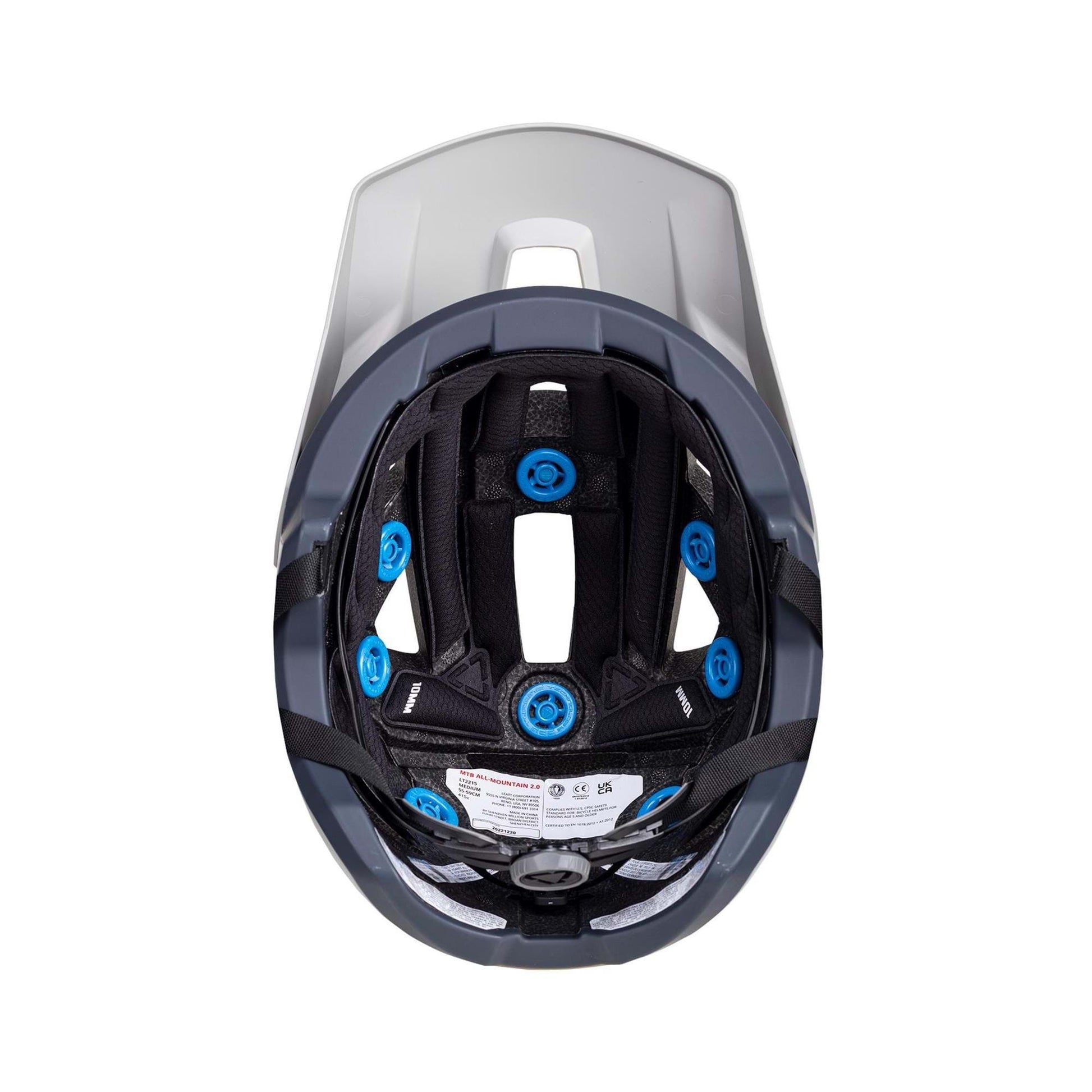 LEATT ALL MTN 2.0 MTB HELMET GRANITE
