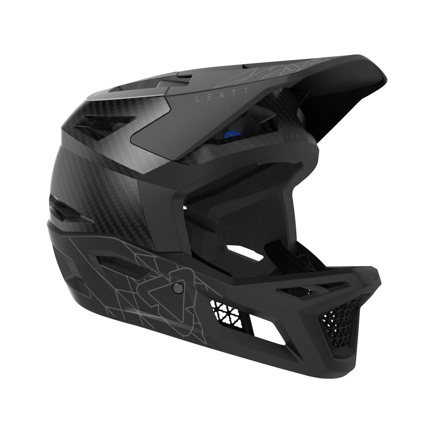 LEATT HELMET MTB GRAVITY 6.0 CARBON - STEALTH