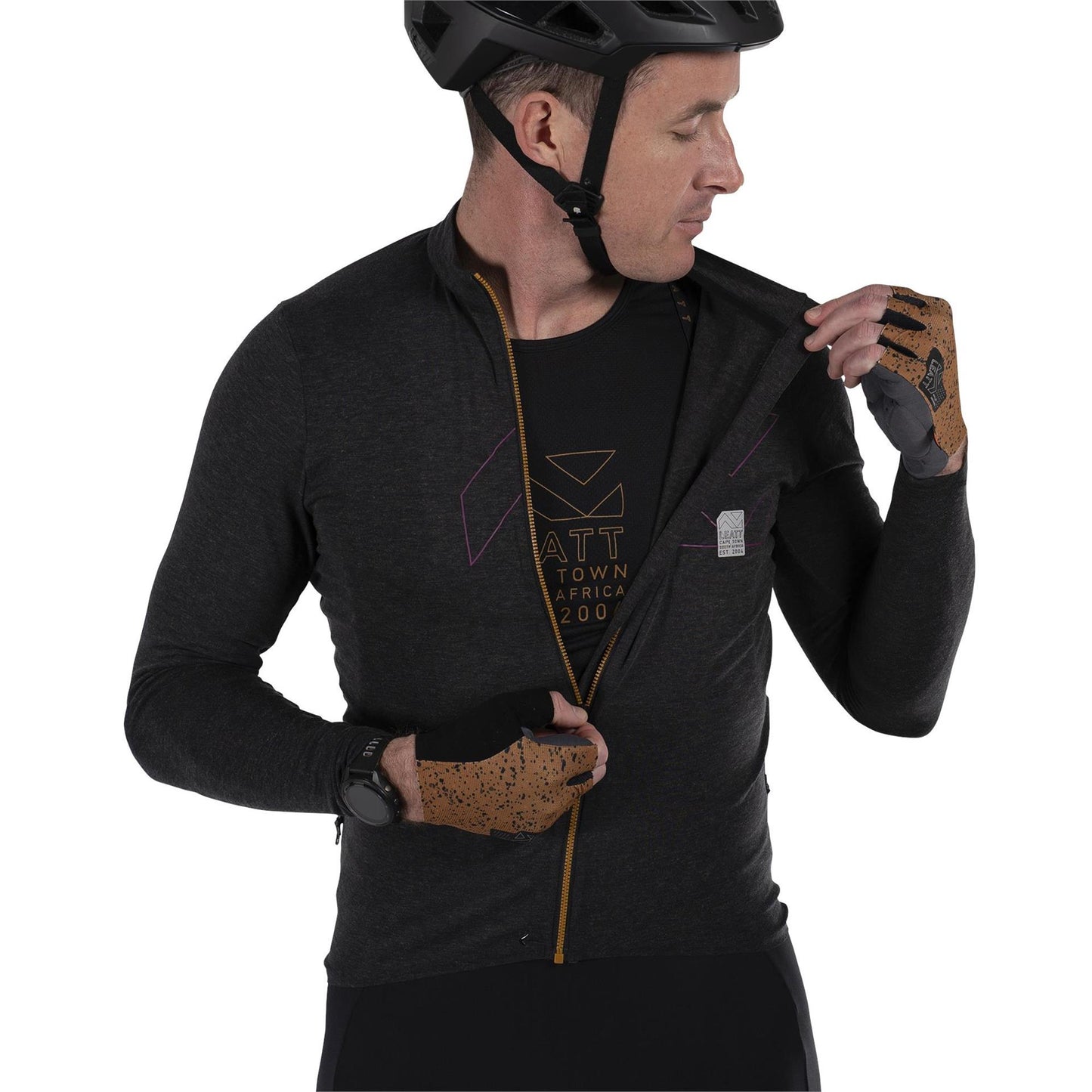 LEATT JERSY MTB ENDURANCE 4.0 LONG SLEEVE BLACK