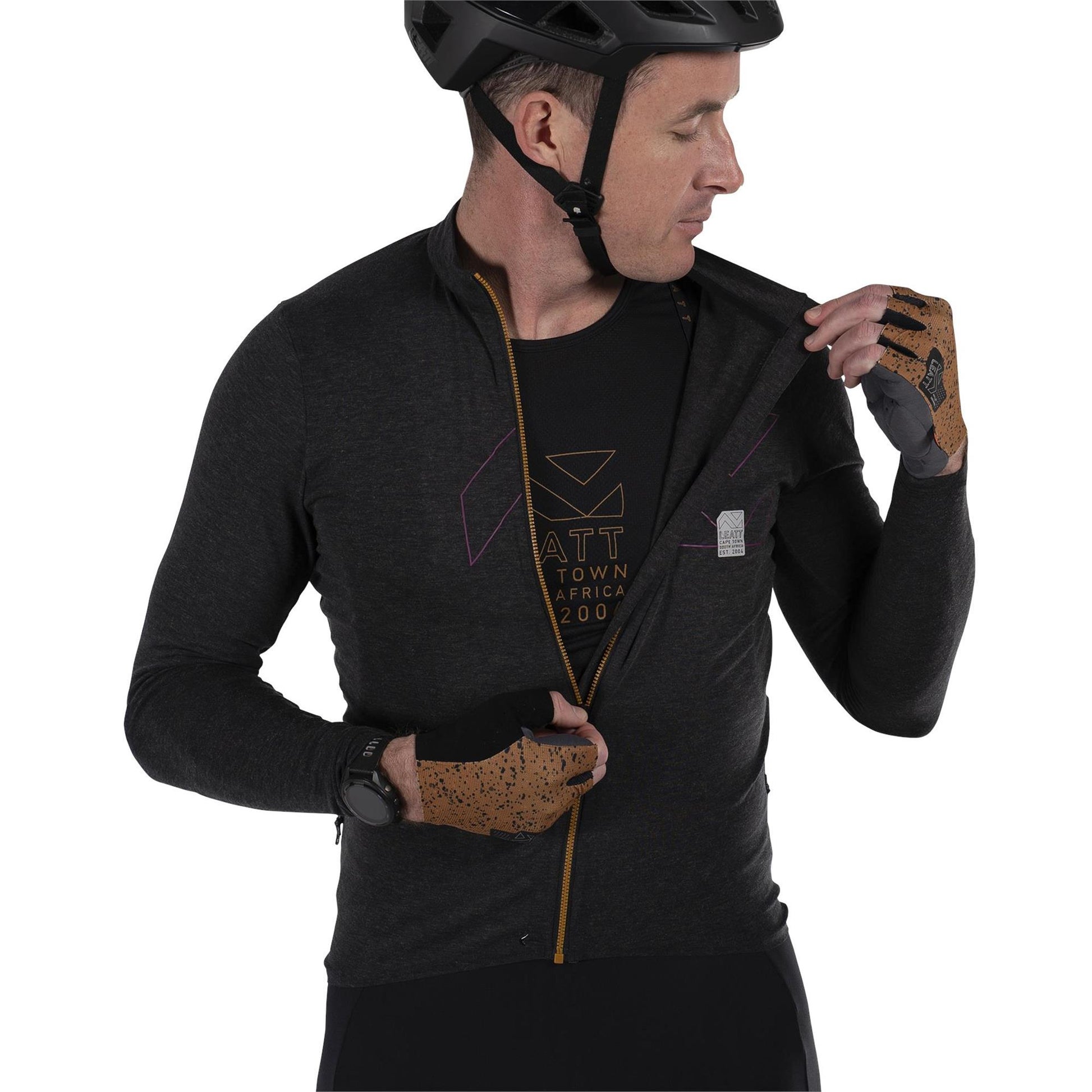 LEATT JERSY MTB ENDURANCE 4.0 LONG SLEEVE BLACK