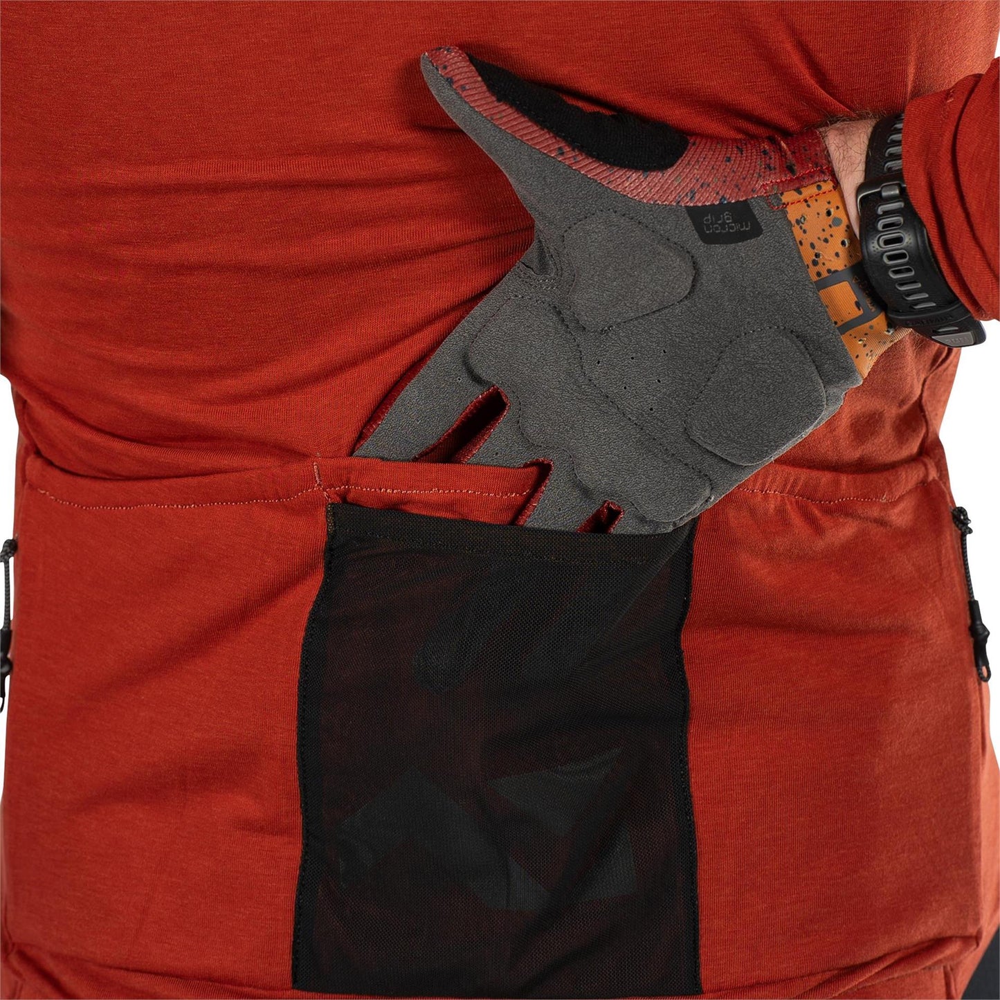 LEATT JERSY MTB ENDURANCE 4.0 LONG SLEEVE LAVA