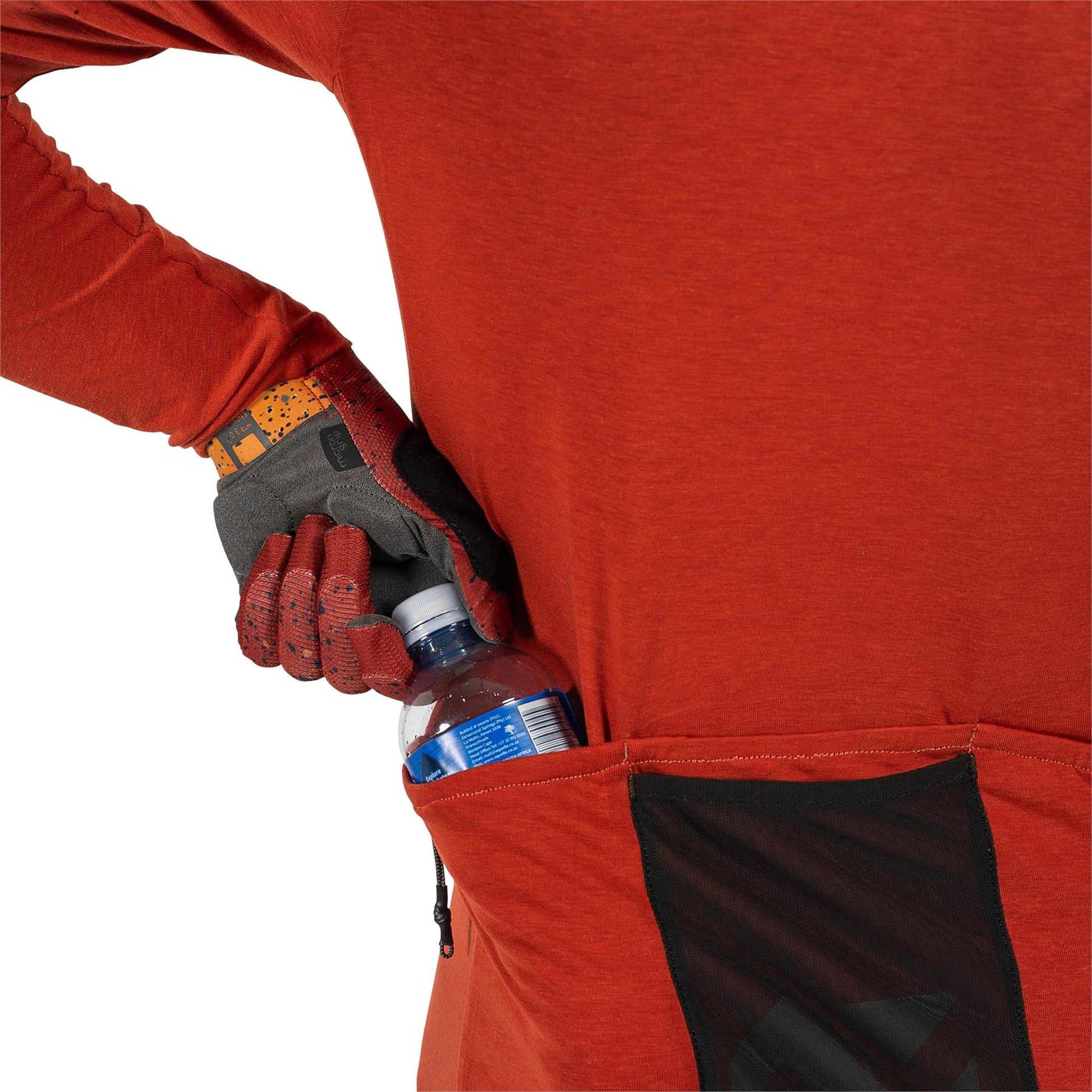 LEATT JERSY MTB ENDURANCE 4.0 LONG SLEEVE LAVA