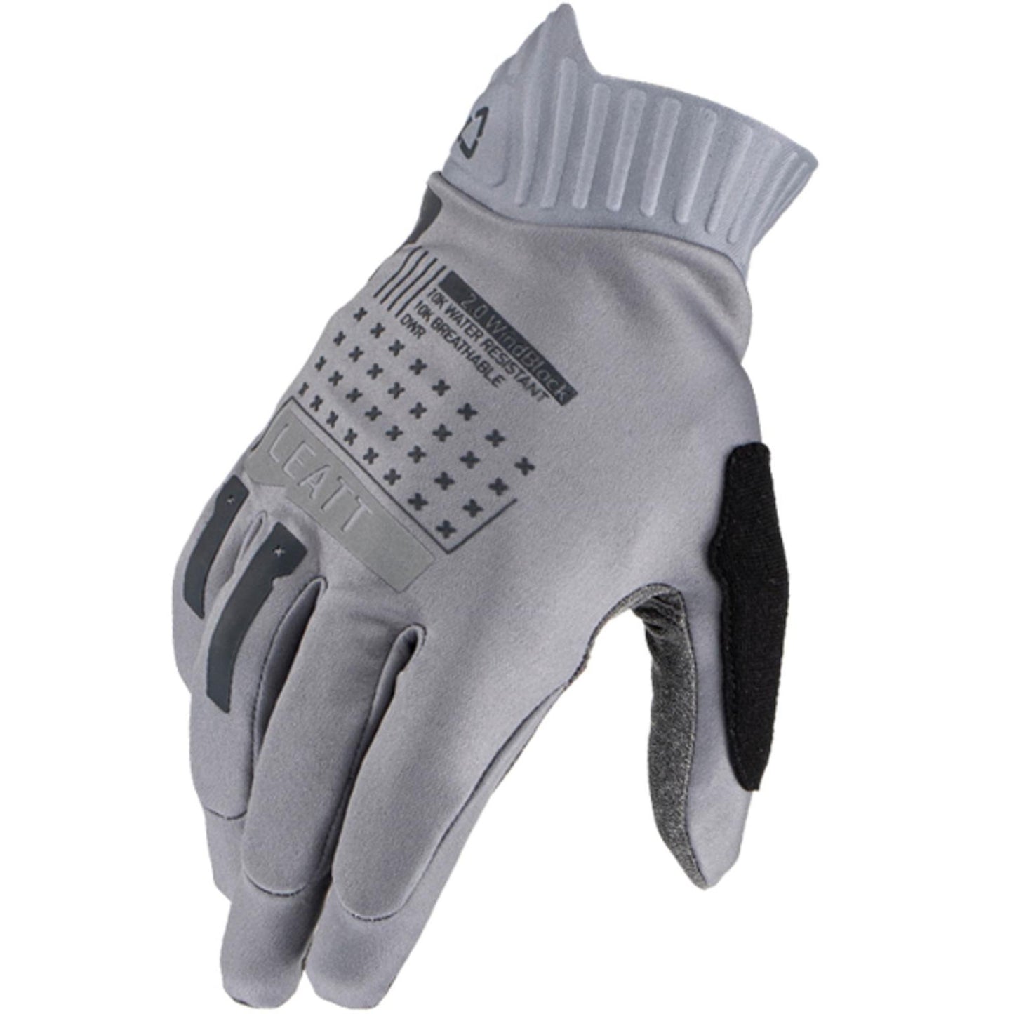 LEATT MTB 2.0 WINDBLOCK GLOVES TITANIUM