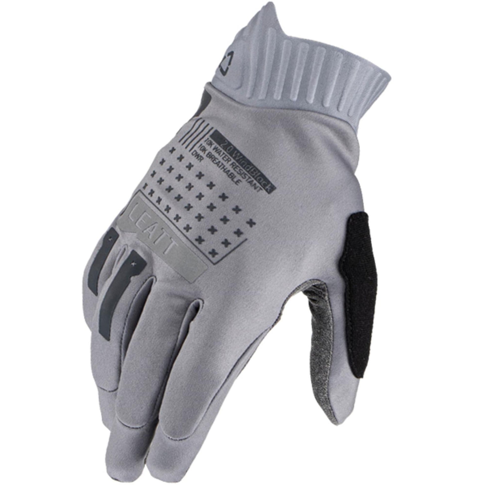 LEATT MTB 2.0 WINDBLOCK GLOVES TITANIUM
