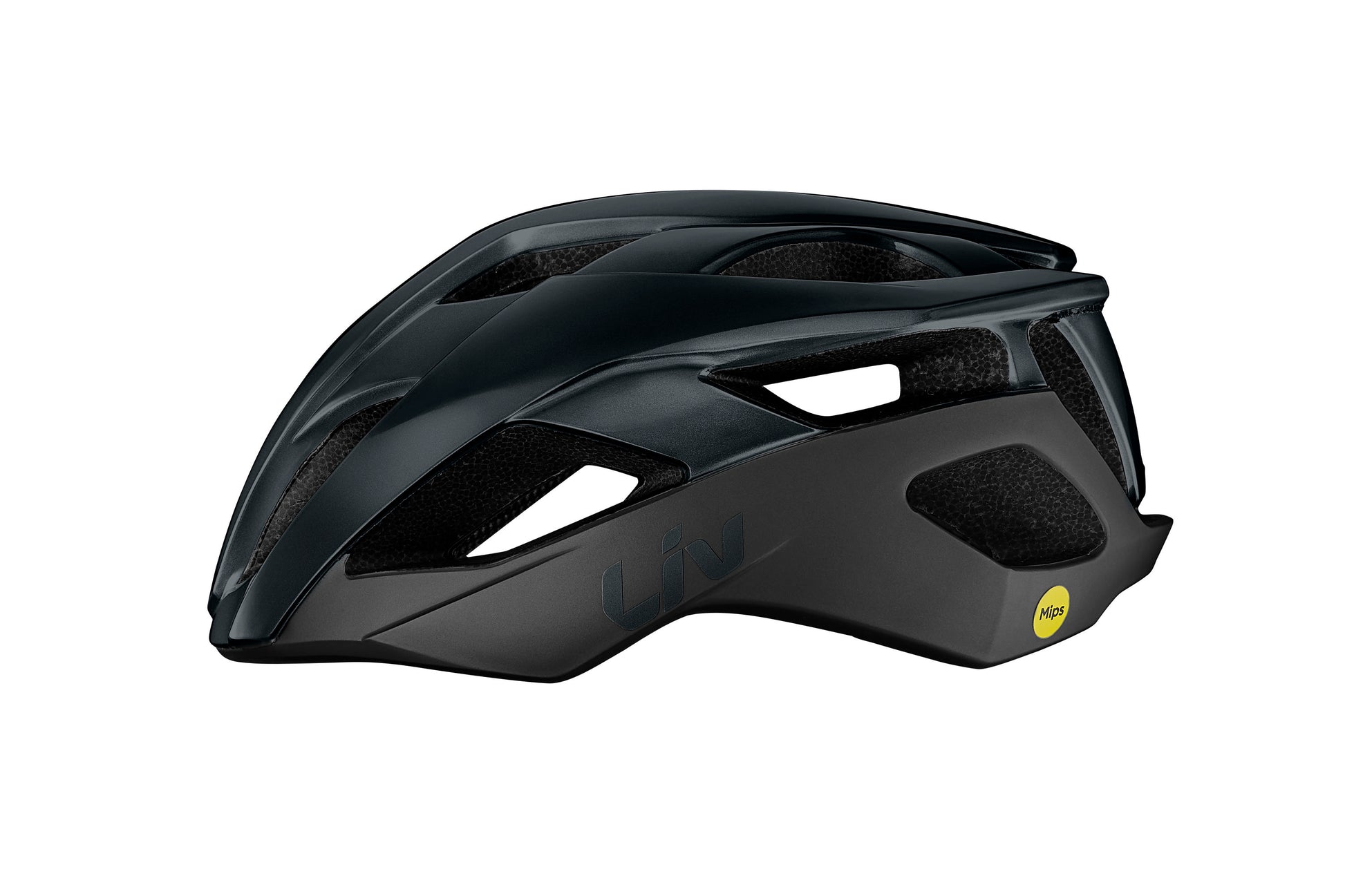 GIANT LIV REV ELITE MIPS ROAD HELMET BLACK
