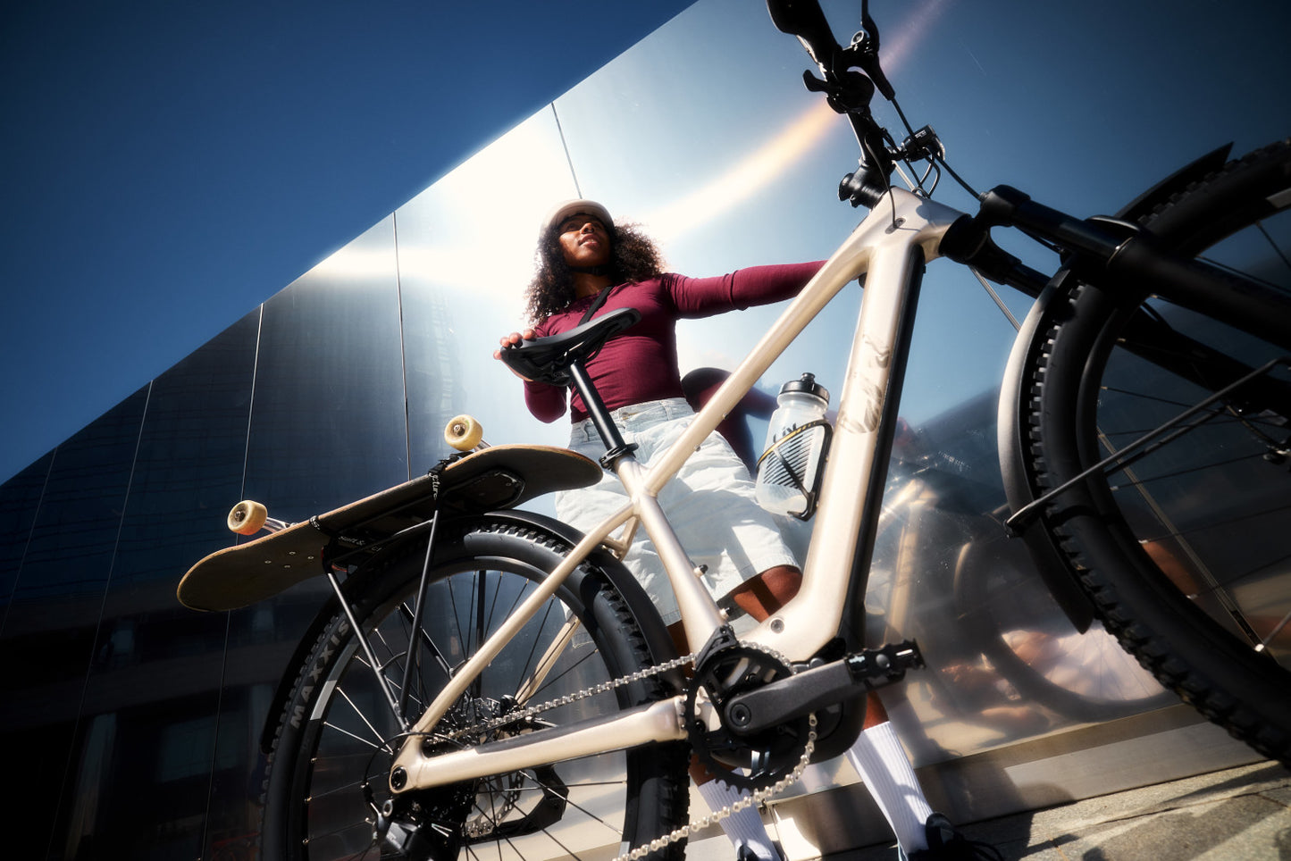 GIANT LIV TEMPT E+ EX HARDTAIL eMTB BIKE 2026 SANDSHELL