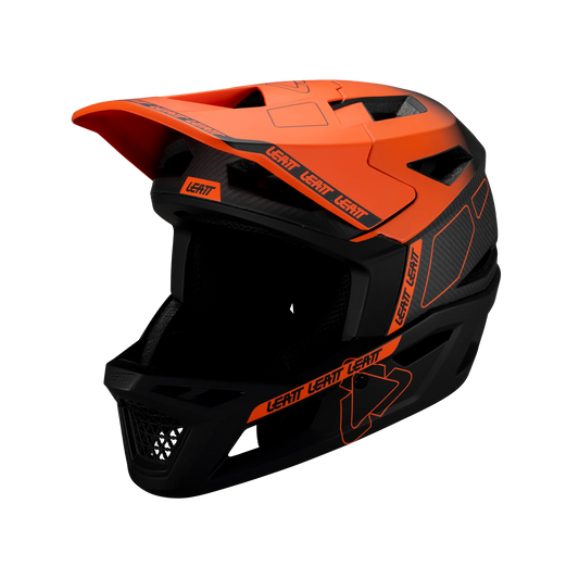 LEATT HELMET MTB GRAVITY 6.0 CARBON - GLOW