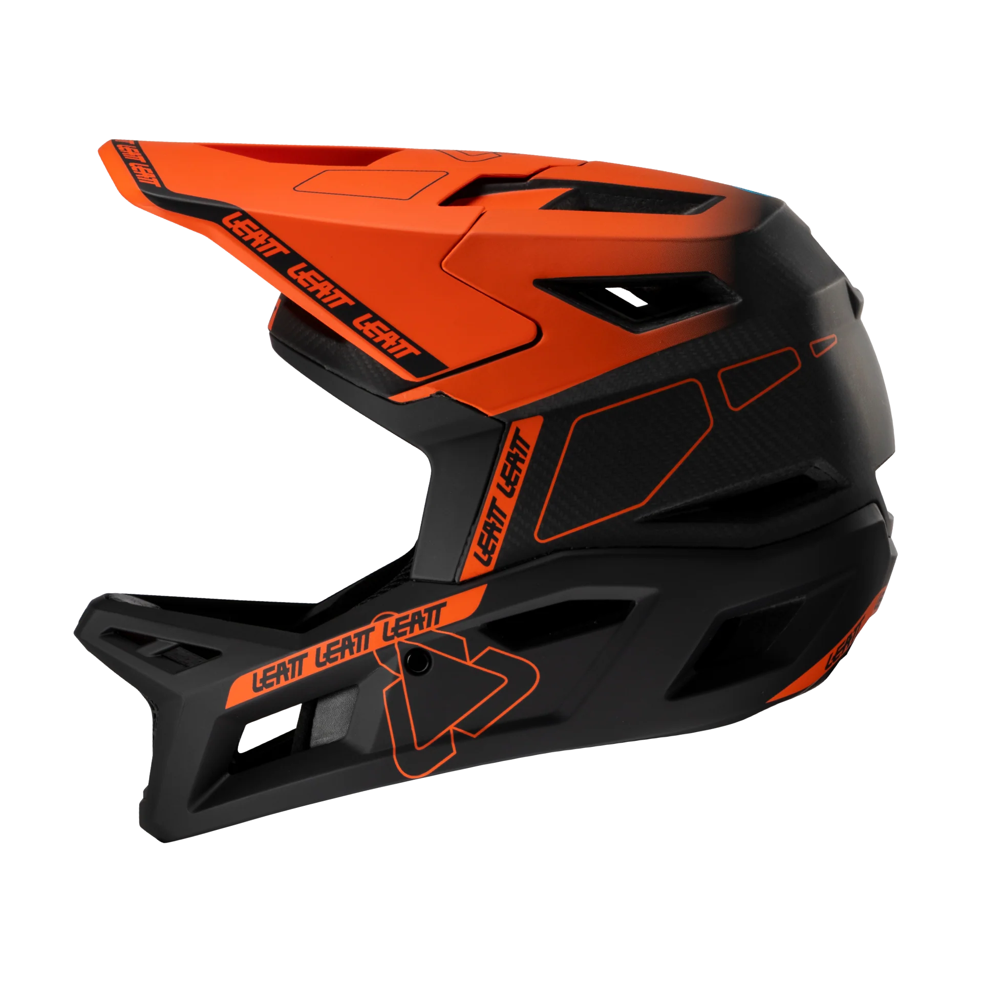 LEATT HELMET MTB GRAVITY 6.0 CARBON - GLOW