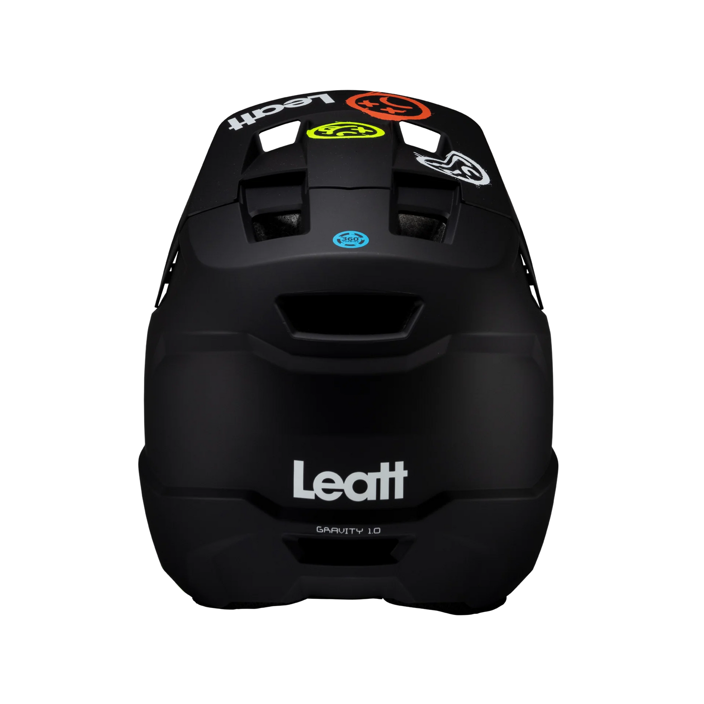 LEATT HELMET MTB GRAVITY 1.0 JUNIOR - BLACK