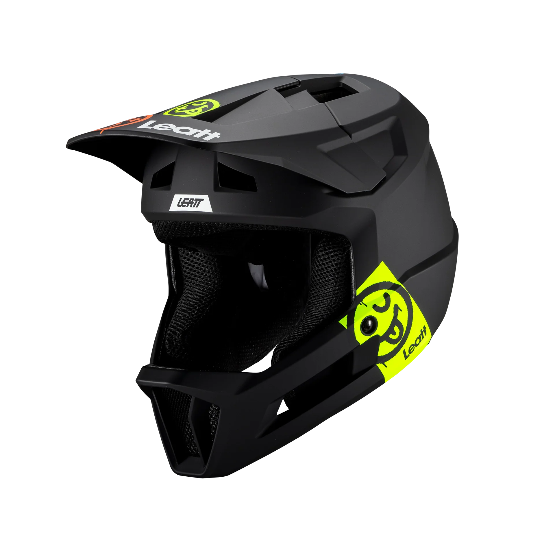 LEATT HELMET MTB GRAVITY 1.0 JUNIOR - BLACK