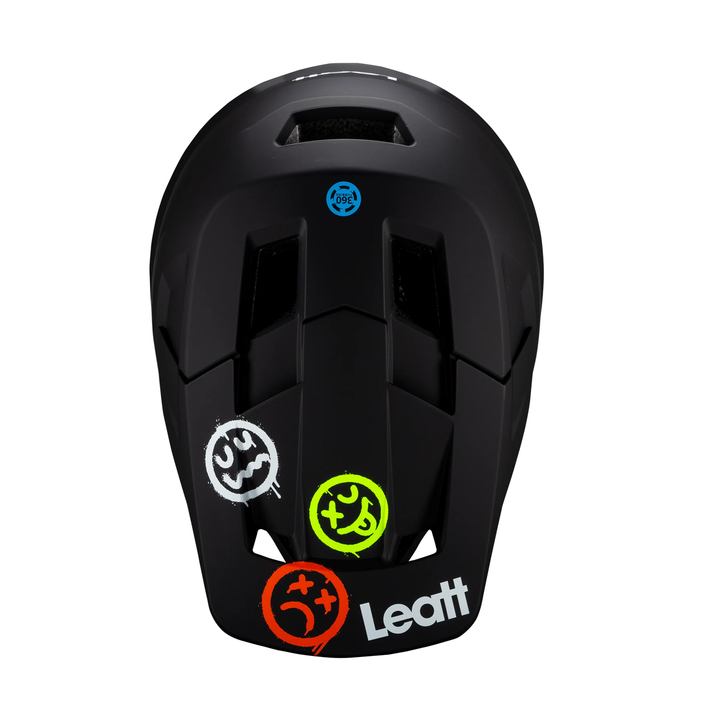 LEATT HELMET MTB GRAVITY 1.0 JUNIOR - BLACK