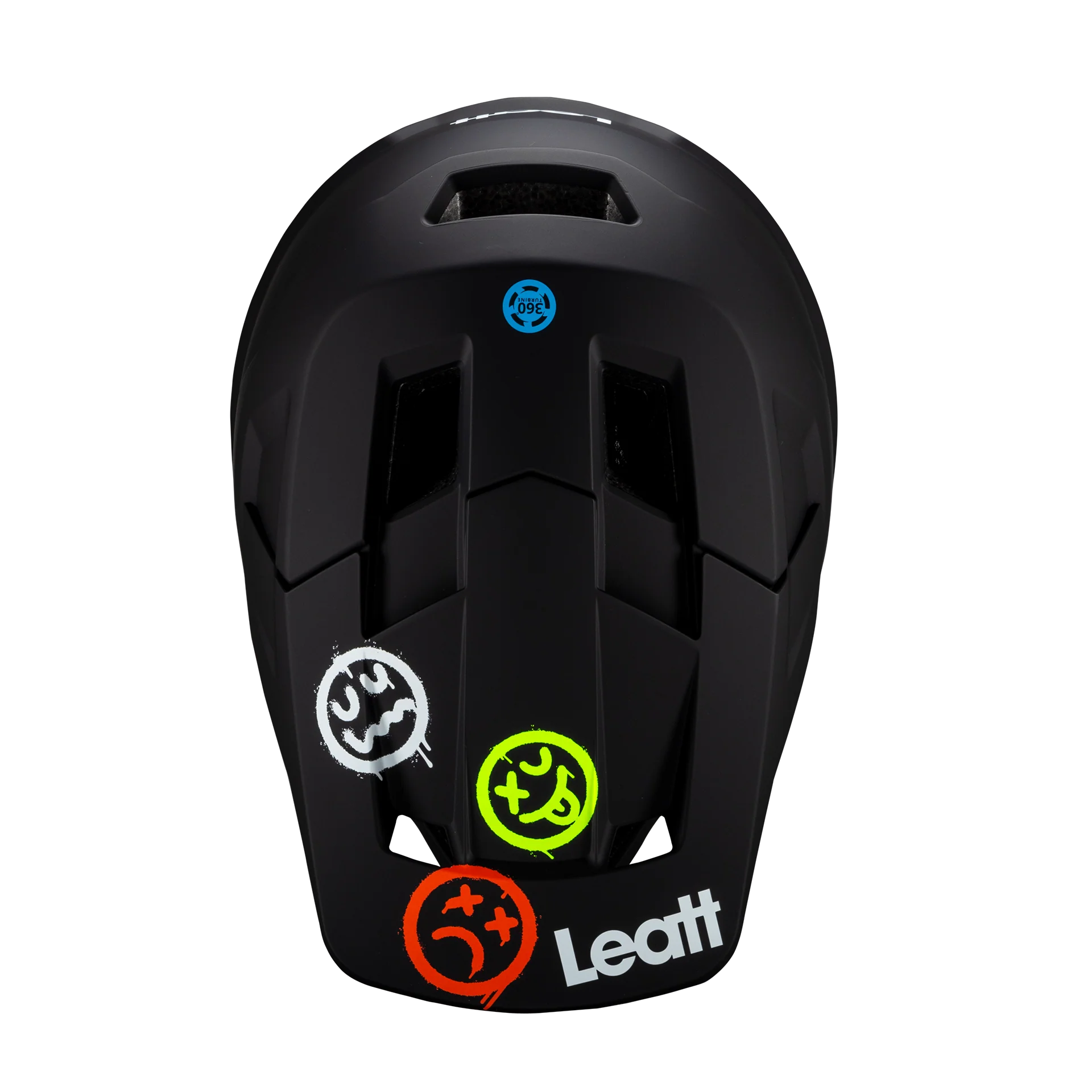 LEATT HELMET MTB GRAVITY 1.0 JUNIOR - BLACK