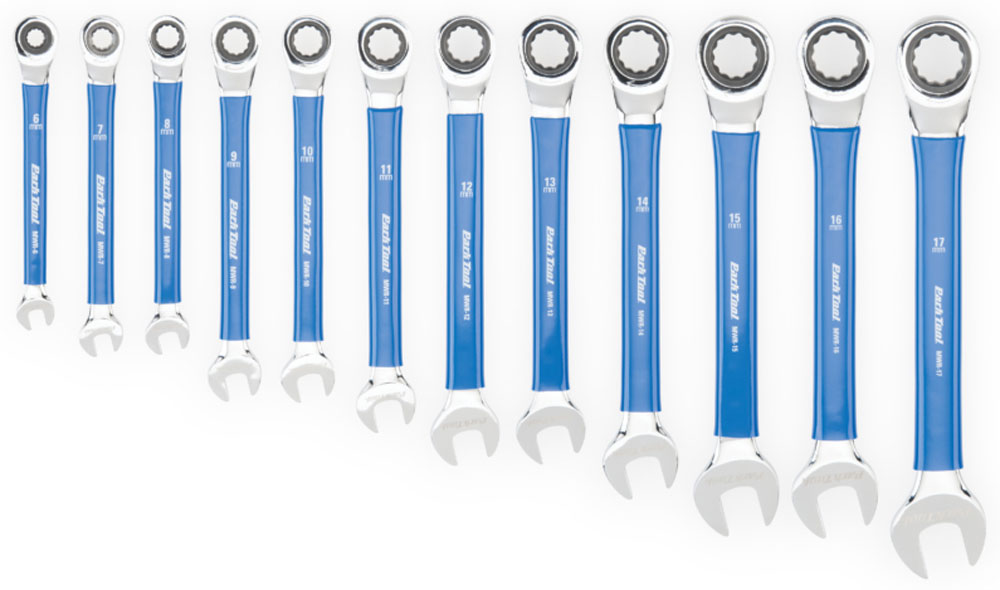 PARK TOOL MWR-SET RATCHETING METRIC WRENCH SET 6-17MM