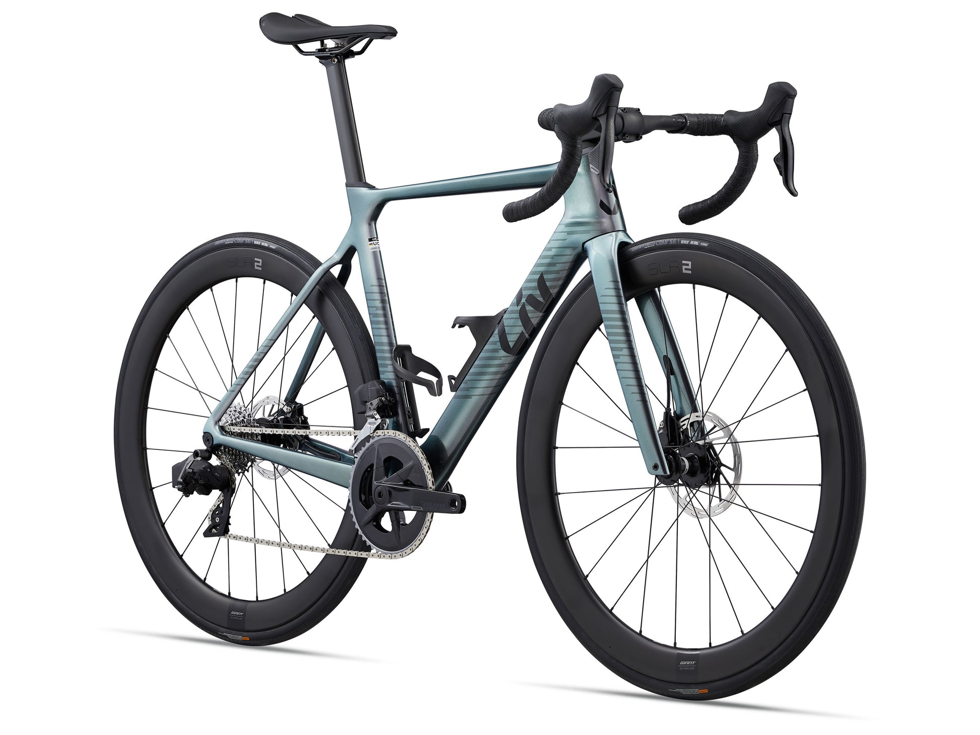GIANT LIV ENVILIV ADVANCED 1 ROAD BIKE 2023 GLOSS AIRGLOW