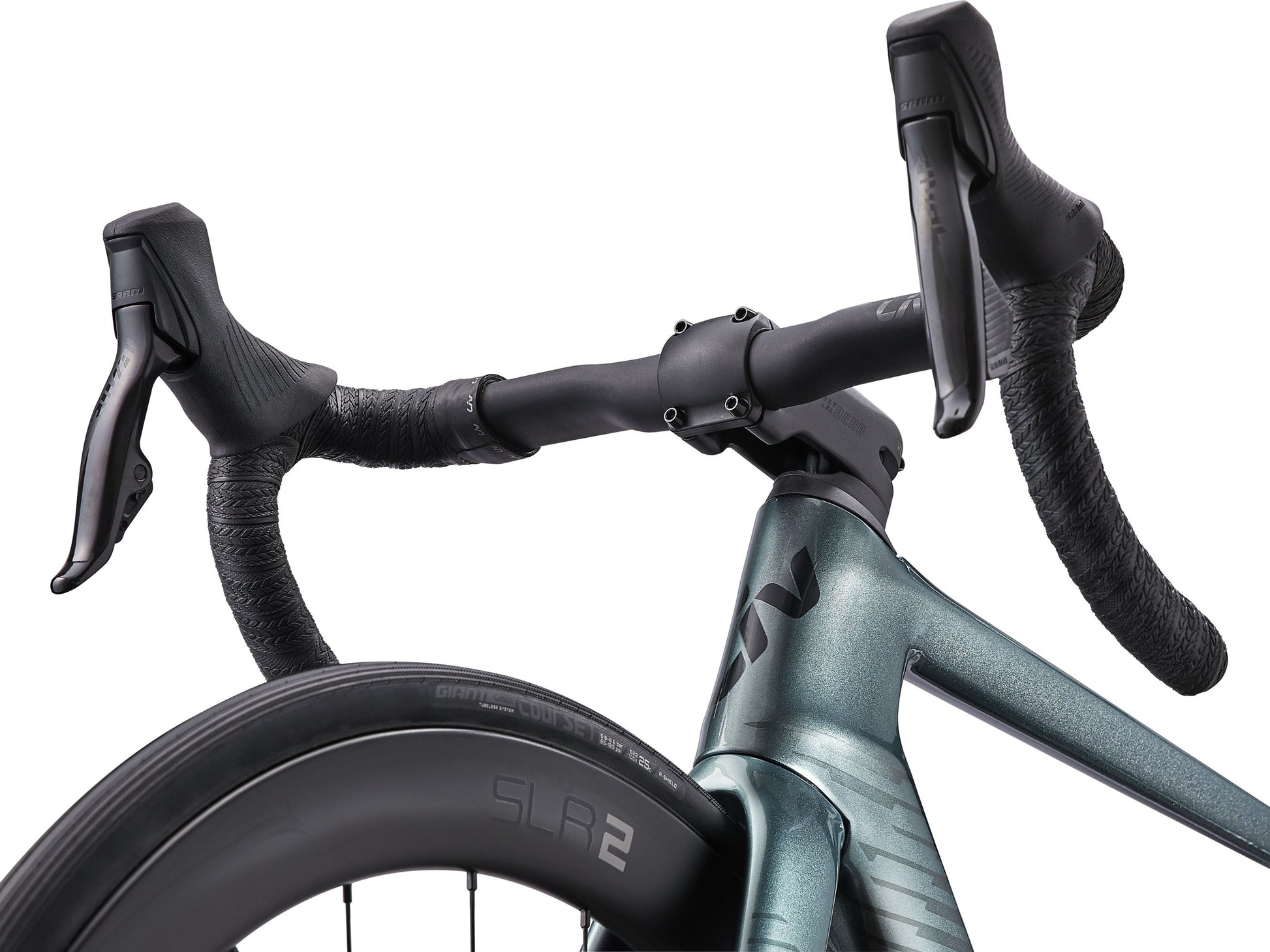 GIANT LIV ENVILIV ADVANCED 1 ROAD BIKE 2023 GLOSS AIRGLOW