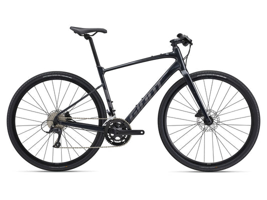 GIANT FASTROAD AR 2 ROAD BIKE 2023 METALLIC BLACK