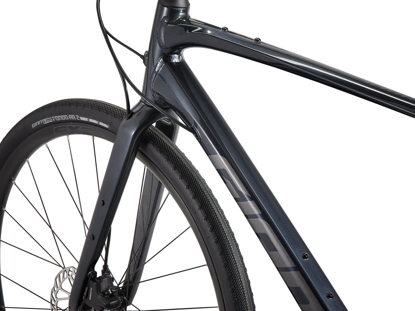 GIANT FASTROAD AR 2 ROAD BIKE 2023 METALLIC BLACK